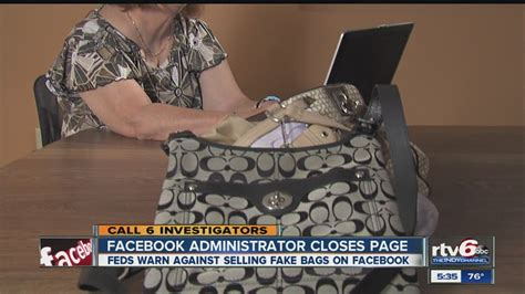 selling fake bags on facebook|is facebook a counterfeit company.